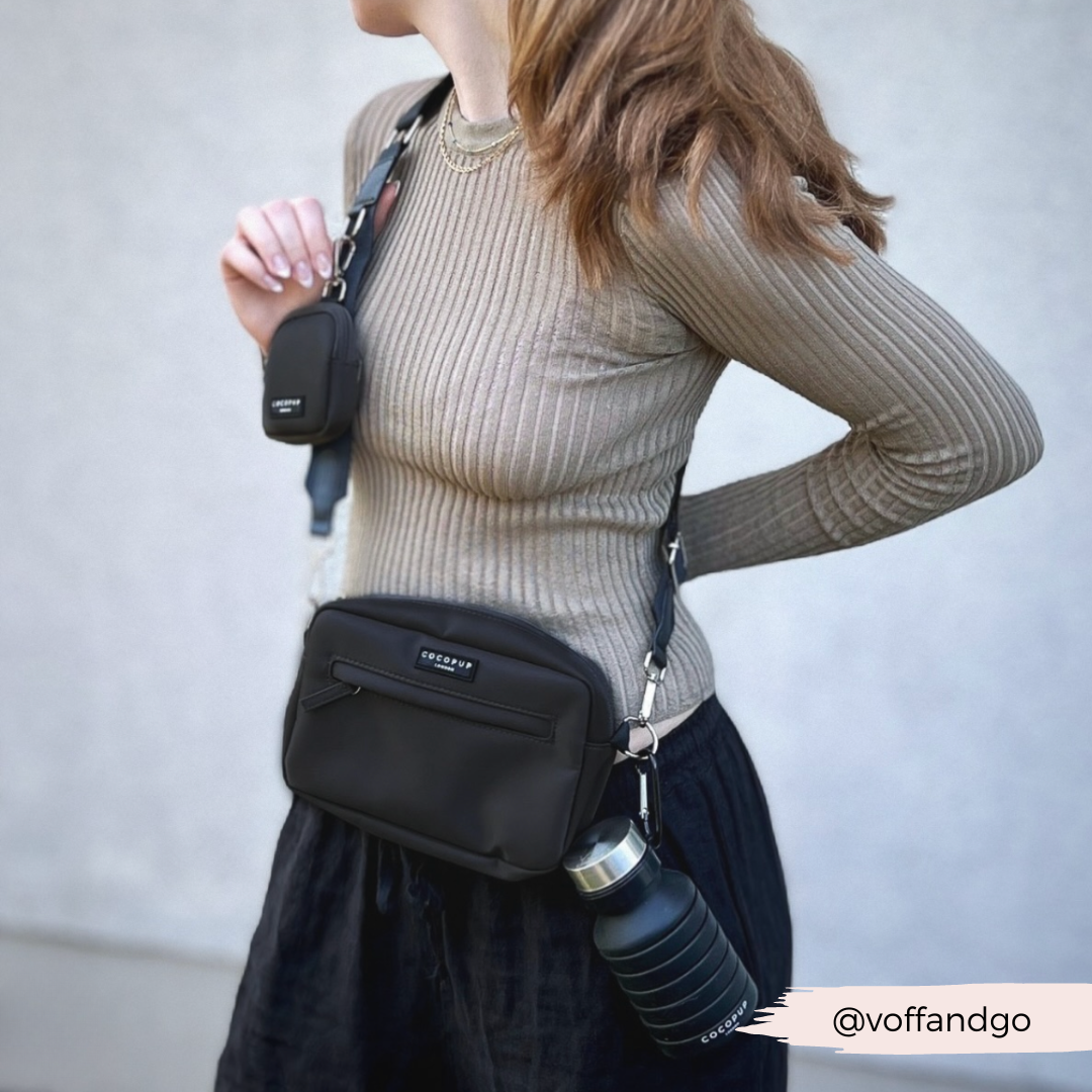 Collapsible Water Bottle - Black
