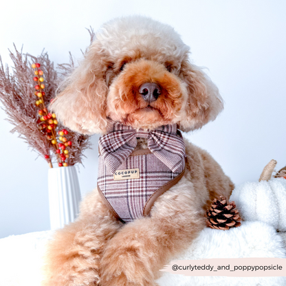 Pup Plaid Adjustable Neck HARNESS