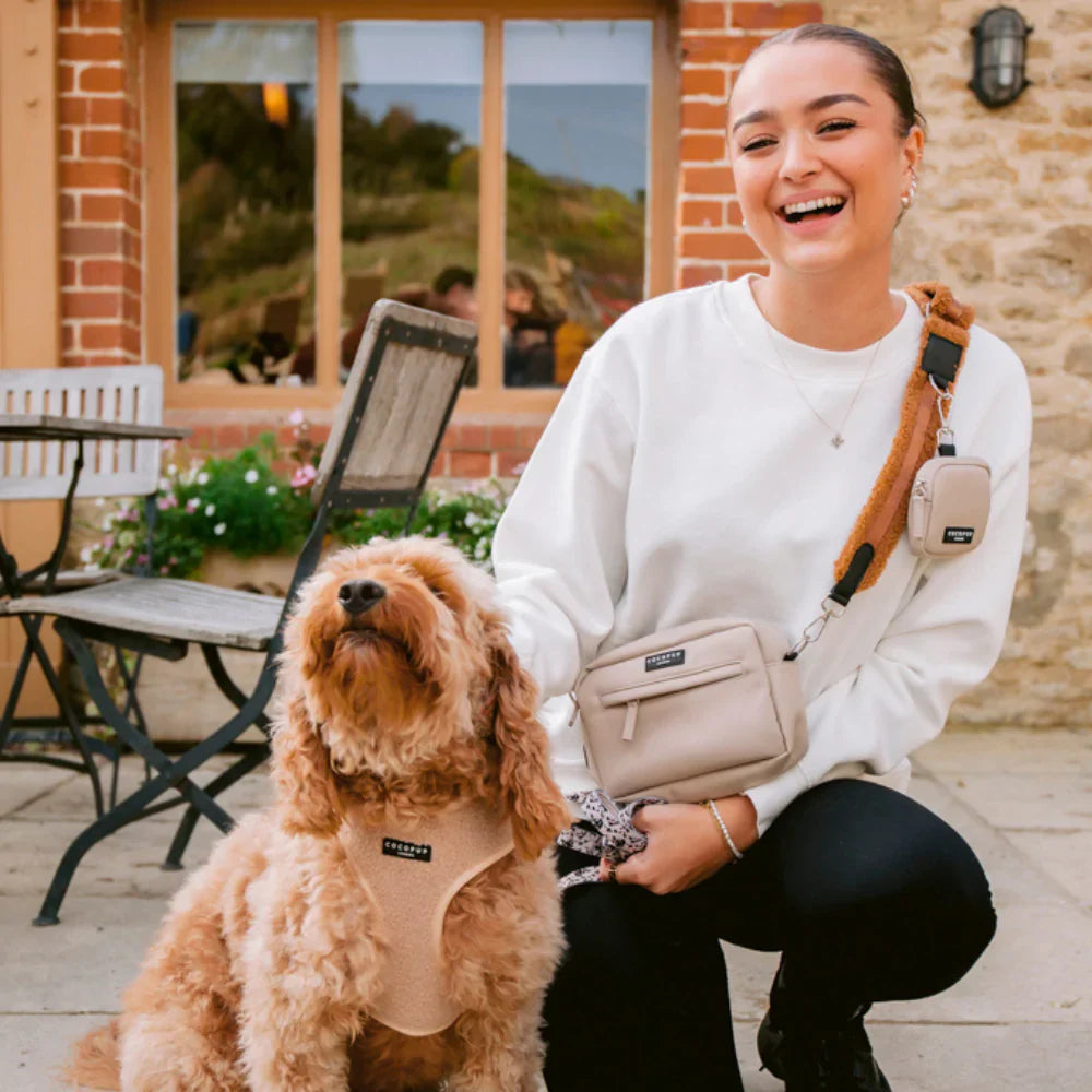 Build Your Own Dog Walking Bag - Caramel Latte Bag