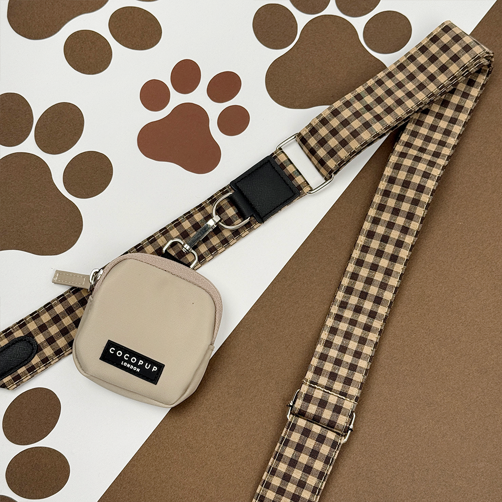 Build Your Own Dog Walking Bag - Caramel Latte Bag
