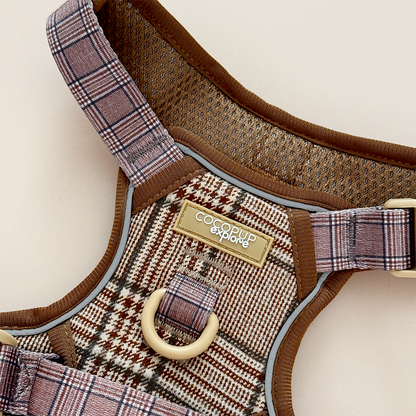 Explore Harness - Pup Plaid